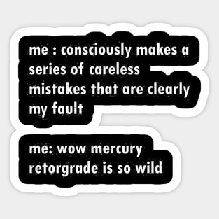 Astrology meme Sticker